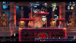 partida extrema de brawlhalla 2v2 hice un combo 0 to tdeath 0 [upl. by Lainahtan]