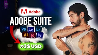 ⚠️ ADOBE  2024🎨 DESCARGA FULL ESPAÑOL 3 USD  TUTORIAL 🎤 [upl. by Ysnat554]