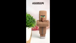 Minecraft Villager DIY with ultra light clay [upl. by Devan729]