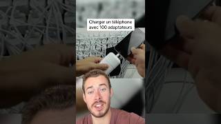 Charger un téléphone avec 100 adaptateurs 🤔 [upl. by Attenauqa]