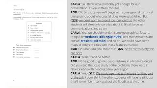 Cambridge 14 Listening test 1 section 3 [upl. by Oizirbaf]