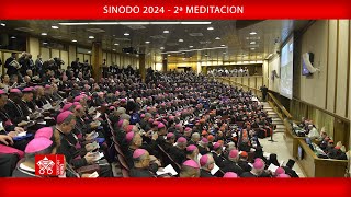 Sínodo 2024  2ª meditación 30 de septiembre de 2024 [upl. by Daryle335]