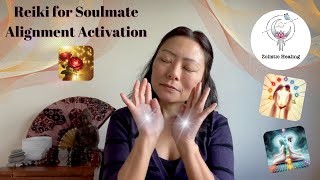 Soulmate Alignment Activation  Past Lives Cord Cutting  Harmony  Reiki Energy amp Sound Healing [upl. by Amalle]