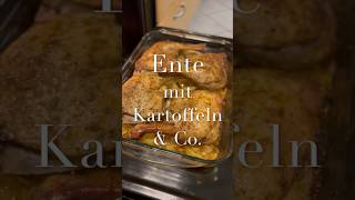 Ente mit Kartoffeln im Backofen Einfach und Lecker shorts [upl. by Elagiba]