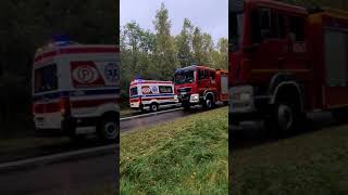 WYPADEK Przedysponowanie zastępów z JRG Chodzież [upl. by Nitin]