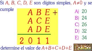 EXAMEN AGRARIA CRIPTO ARITMÉTICA RAZONAMIENTO SOLUCIONARIO DEL EXAMEN ADMISIÓN UNIVERSIDAD LA MOLINA [upl. by Eckblad]