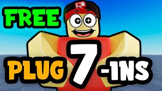 7 FREE PLUGINS FOR ROBLOX STUDIO [upl. by Oruntha]