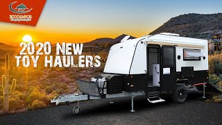 Lightweight Travel Trailers Toy Hauler Under 3500 lbs  some with Bathrooms [upl. by Gollin]