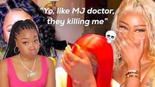 SHE CANT BE CANCELLED😭 Nicki minaj’s funniest and disrespectful lyrics  REACTION [upl. by Gladstone]