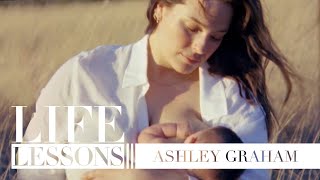 Ashley Graham on her first few months of motherhood  Life Lessons  Bazaar UK [upl. by Harima]