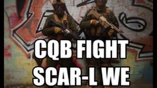 Airsoft France  CQB  SCARL GBBR WE [upl. by Cyrilla]