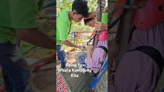 Flying Fox Kampoeng Kita [upl. by Sillihp]