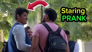 “The Staring Prank Gone Wrong 😱  People Almost Fought Back” [upl. by Broek]