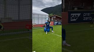 Bundesliga Goalkeeper Training 🔥 shorts goalkeeper [upl. by Rojas651]