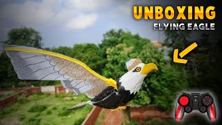 Rc Flying Eagle  Flying Eagle  Flying Eagle Bird  Flying Eagle Unboxing  Flying Eagle Toy [upl. by Lebasi]