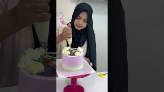 Whipping cream cake icing on cake  bakery style whipping cream recipe  tahoor fatima raad [upl. by Stern583]