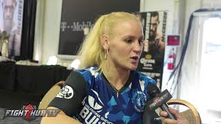 Valentina Shevchenko open to fight with Cyborg Reveals real reason Nunes pulled out of fight [upl. by Anora]