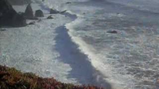 Large Swell Creates Big Waves on California Coast [upl. by Anelaf]