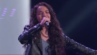 Teenager Keilah Grace sings quotNever Tear Us Apartquot  The Voice 2021 [upl. by Freytag425]