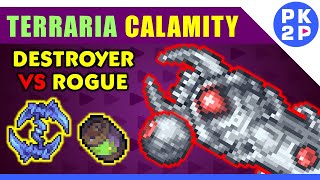 Terraria Calamity ► Muitas Armas Rogue VS Boss Destruidor Buffado 33 [upl. by Dlorag]