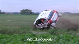 Geko Ypres Rally 2014 Shakedown  Crash Tomáš Pospíšilík  Lukáš Vyoral [upl. by Anayik]