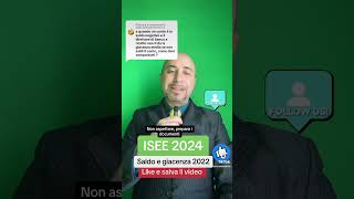 ISEE 2024 giacenza 2022 [upl. by Oiragelo6]