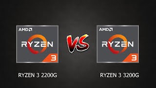 Benchmark RYZEN 3 2200G VS 3 3200G gaming test [upl. by Ahtan537]