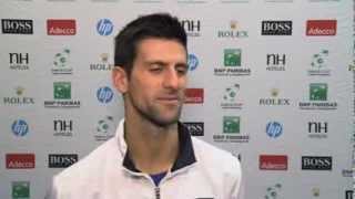 Talking tennis with Team Serbia [upl. by Merell]