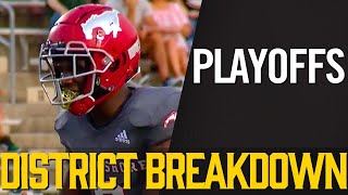 District Breakdown Playoffs  Texas High School Football 2023 [upl. by Fein]