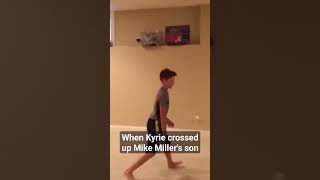 Kyrie had him on skates 🤣 via MikeMillerIG [upl. by Odnavres323]