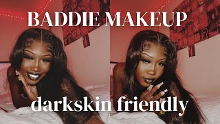 Darkskin Friendly Makeup Tutorial For The Gworls [upl. by Nahtaj]