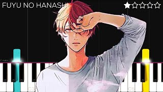 Fuyu no Hanashi  Given Ep9 Mafuyu’s Song  EASY Piano Tutorial [upl. by Nnitsuj]