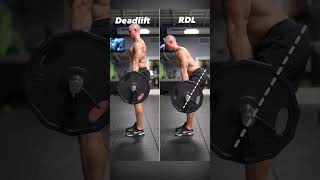 Deadlift Vs RDL shorts deadlift rdl [upl. by Critchfield]