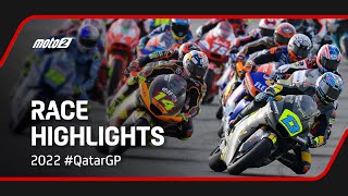 Moto2™ Race Highlights  2022 QatarGP [upl. by Adoc]