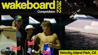 PRO Skimboarder Enters Wakeboard Competition and get Wrecked  Velocity Island Park [upl. by Assilac]