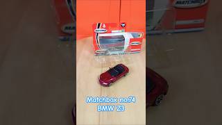 Matchbox no74 BMW Z3 shorts matchbox matchboxcars diecast model [upl. by Neicul30]