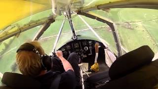 Microlight engine failure at 300ft [upl. by Llerrehc949]