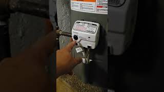 How To Light Pilot On Water Heater Rheem [upl. by Yeliah346]