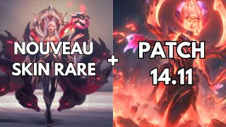 Les NOUVEAUX SKINS de FAKER sont FOUS Ahri  Leblanc  Patch 1411  League of Legends [upl. by Selestina140]