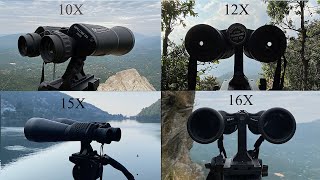 Celestron 10X50 Vs Vangaurd 12X50 Vs Skymaster 15X70 Vs Nikon 16X50 Binoculars  Which is the Best [upl. by Hedwiga]