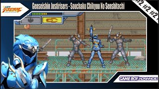 Genseishin Justirisers  Area 2  GBA Game [upl. by Enoyrt]