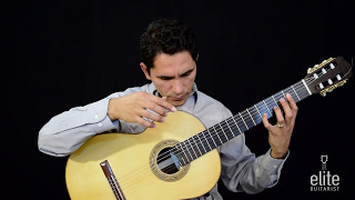 EliteGuitaristcom  Romance de los Pinos Montemayor Tutorial Performance [upl. by Hashum524]