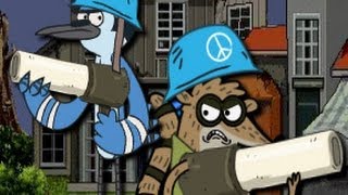 天兵公園防禦戰 Regular Show Military Zone [upl. by Koziel]