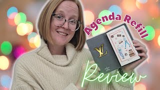 Louis Vuitton Pocket Agenda Refill 2022 Review amp Unboxing [upl. by Bixler]