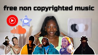 How to find Free NonCopyrighted songsmusic for videos  free NonCopyrighted songs [upl. by Christian463]