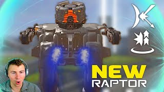 The Raptor Robot Is Real NEW Robot Athos Weapon amp Hawkeye Drone Incoming  War Robots [upl. by Navlys9]