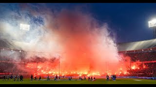 Feyenoord best of 2022 fans Atmosphere pyro and chants [upl. by Ginsberg]