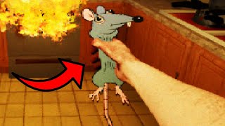 Disturbing Horror Game Where You Shake A Rat For The Entire Game  RATSHAKER™ [upl. by Ayidah]