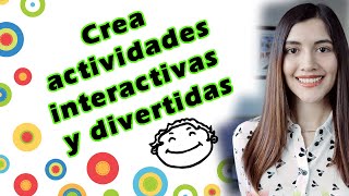 Crea JUEGOS y ACTIVIDADES INTERACTIVAS GRATIS para tus clases onlineǀ Páginas para clases didácticas [upl. by Jorin]