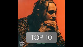 Top 10 Most streamed quotSTONEYquot Songs of Post Malone Spotify 28 June 2020 [upl. by Ailyn663]